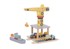 TOOKY TOY Set drvene dizalice za morsku luku 